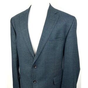 Kannon’s Clothing x Loro Piana Zelander Merino Wool Silk Sport Coat Green 50R